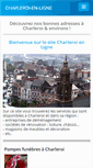 Mobile Screenshot of charleroi-en-ligne.be